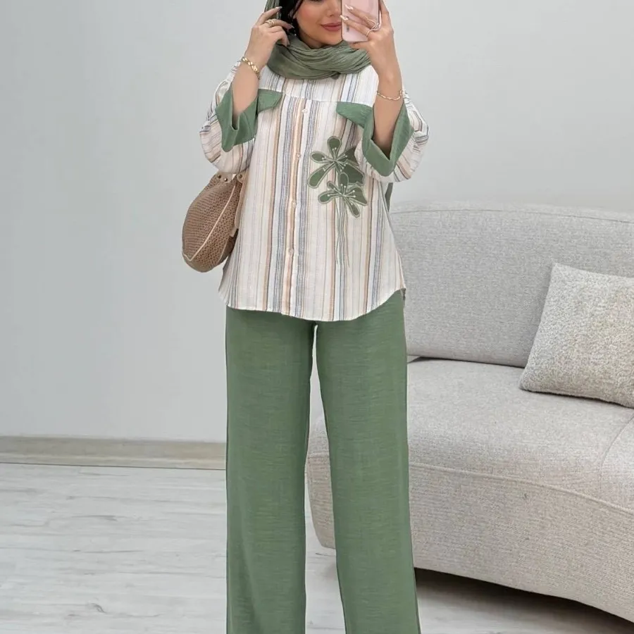شومیز شلوار نوگل