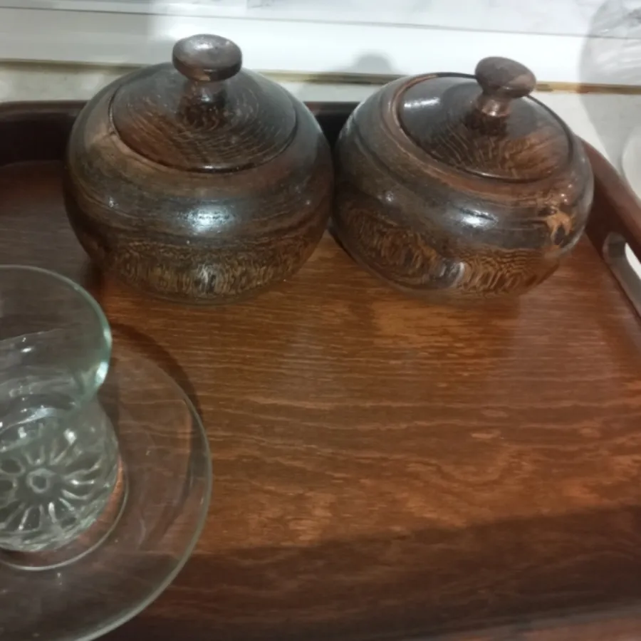 قندان چوبی