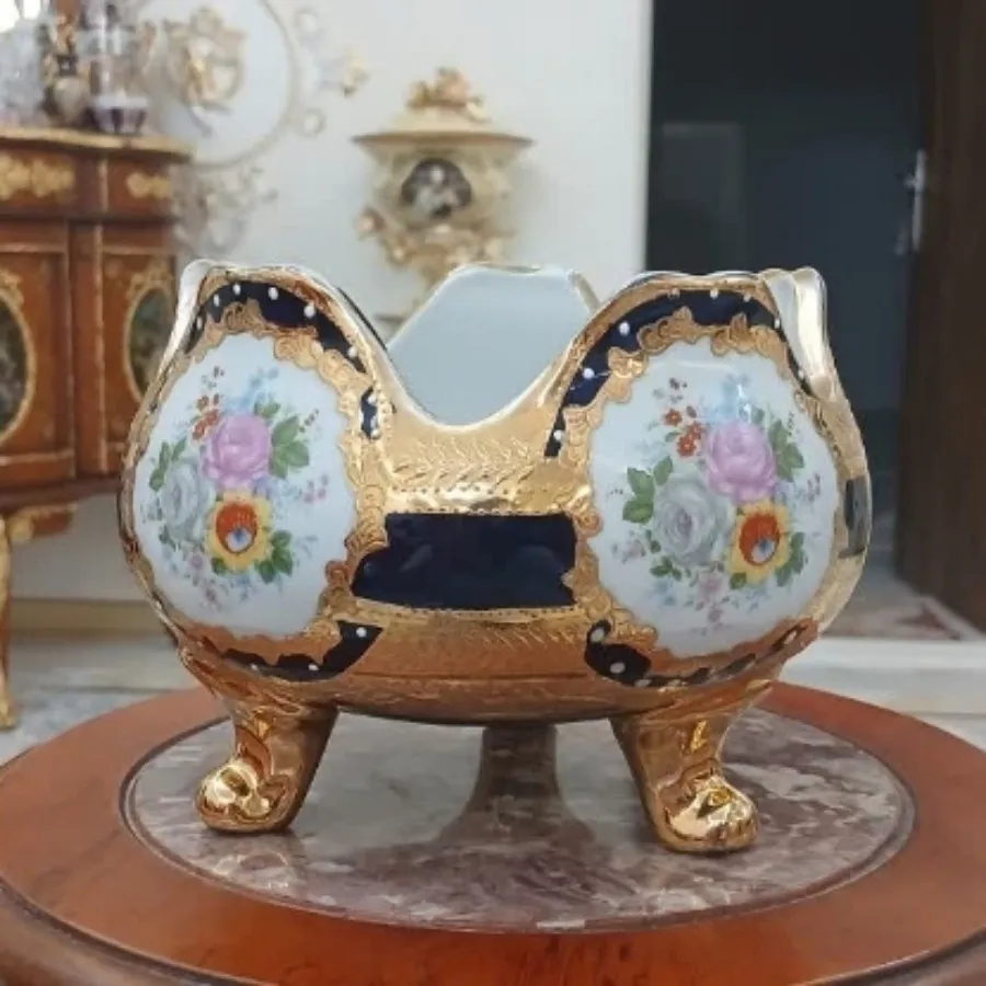 جفت گلدان و شکلات خوری