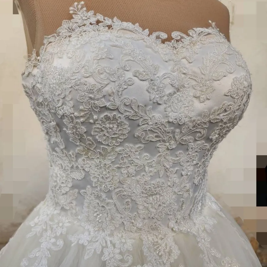 لباس عروس دانتل دکلته