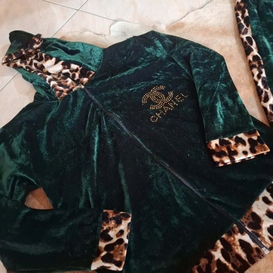سیوشرت شلوار مخمل سبز خاص