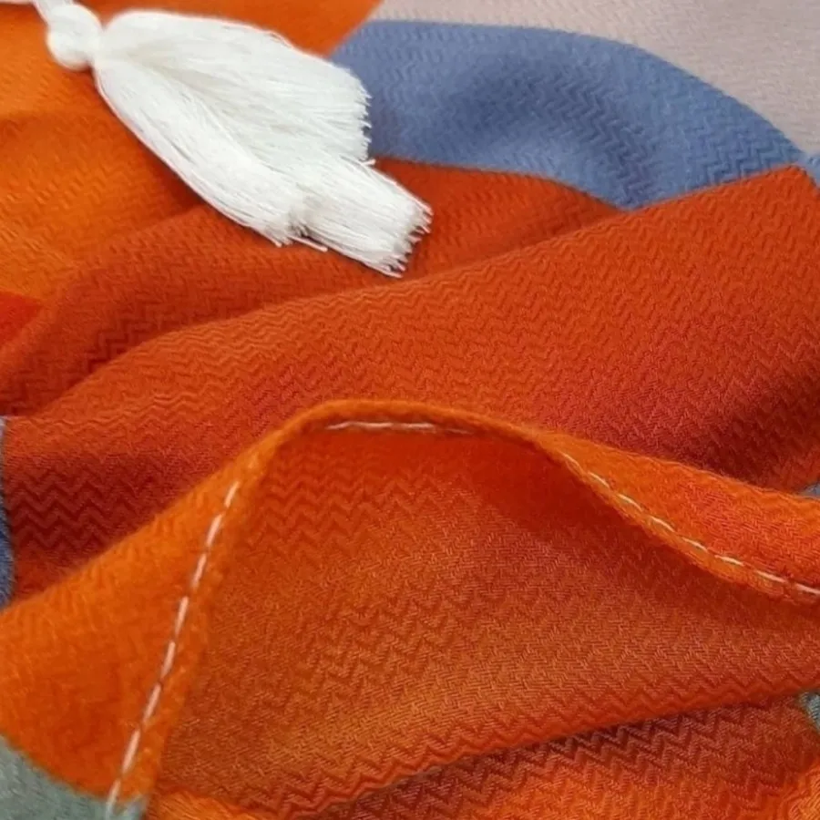 شال نخ پنبه