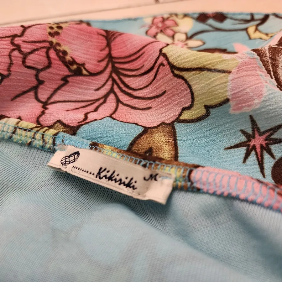 تاپ دکلته گلدار