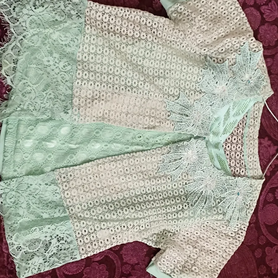 کت و تاپ زیر و رو دانتل