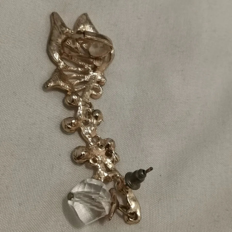 گوشواره تکی طلایی لاله گو
