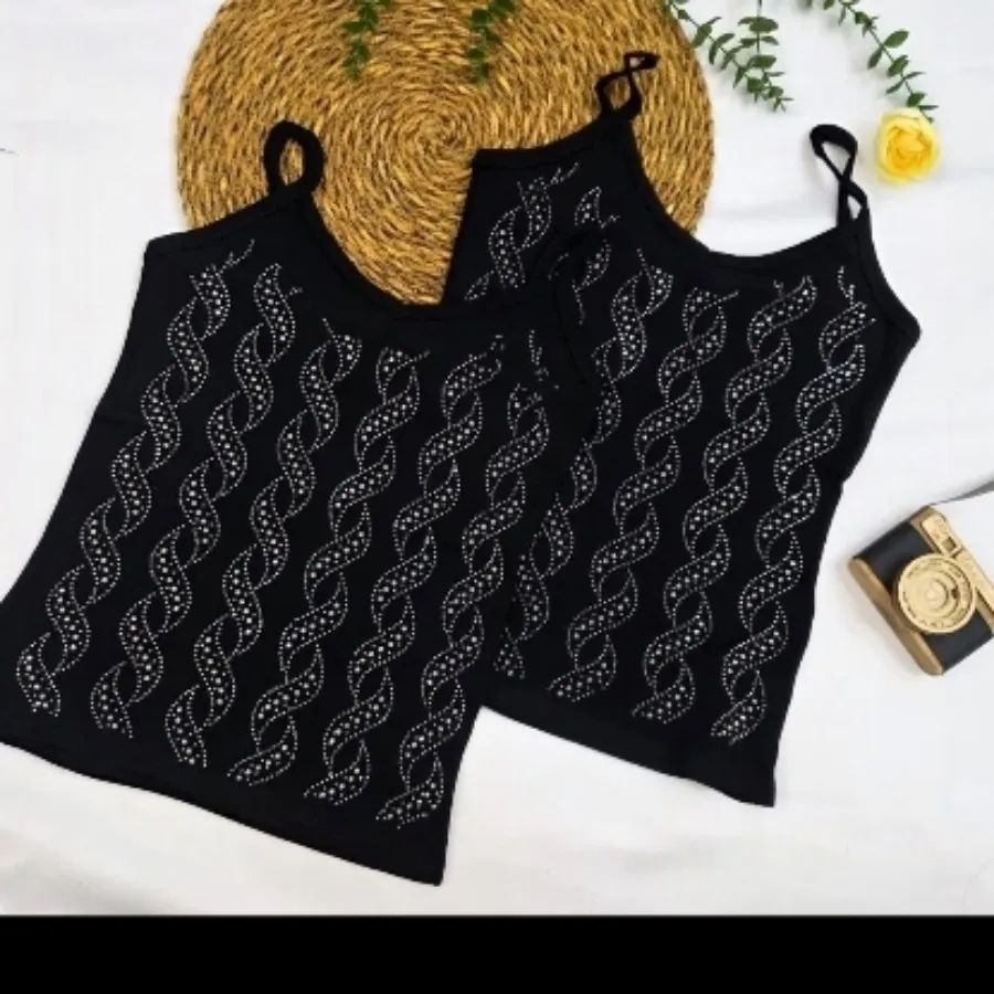 تاپ های پنبه ای نگین