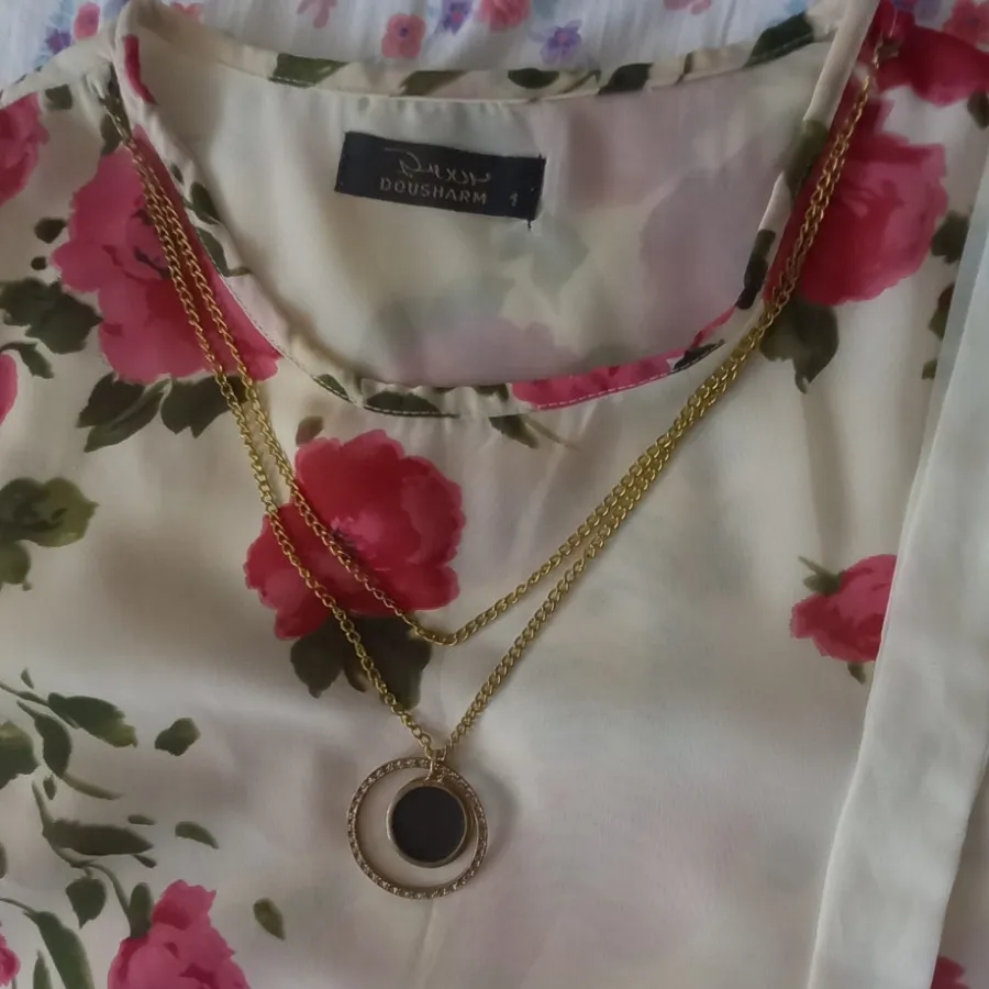شومیز گلدار حریر