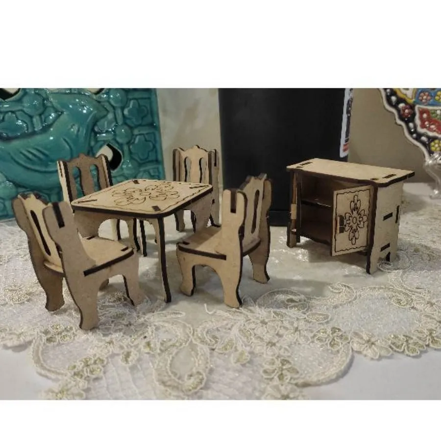 ست نهارخوری چوبی