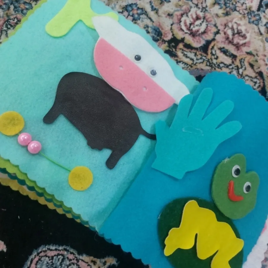 کتاب پارچه ای آموزشی