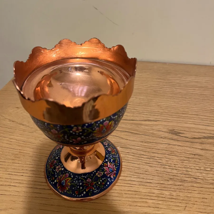 شکلات خوری مس و‌مینا کاری