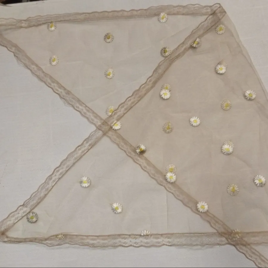 روسری توری 3 گوش
