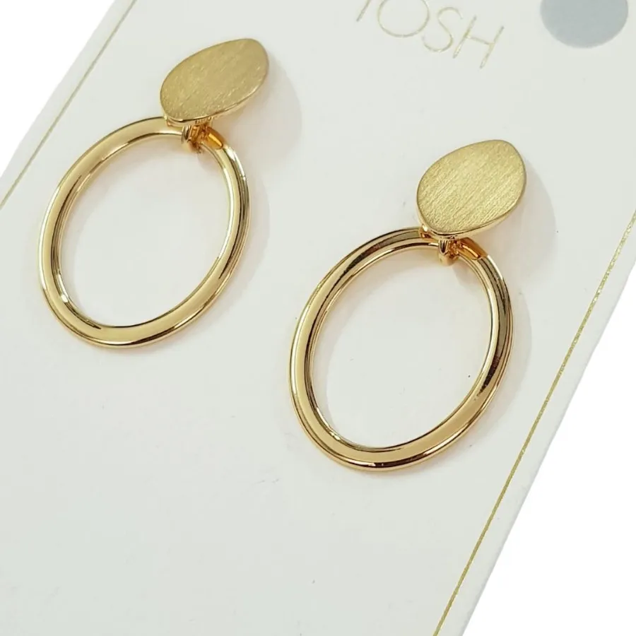 گوشواره روکش طلا Tosh