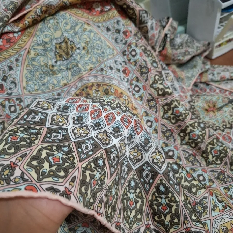 روسری ساتن ابریشم