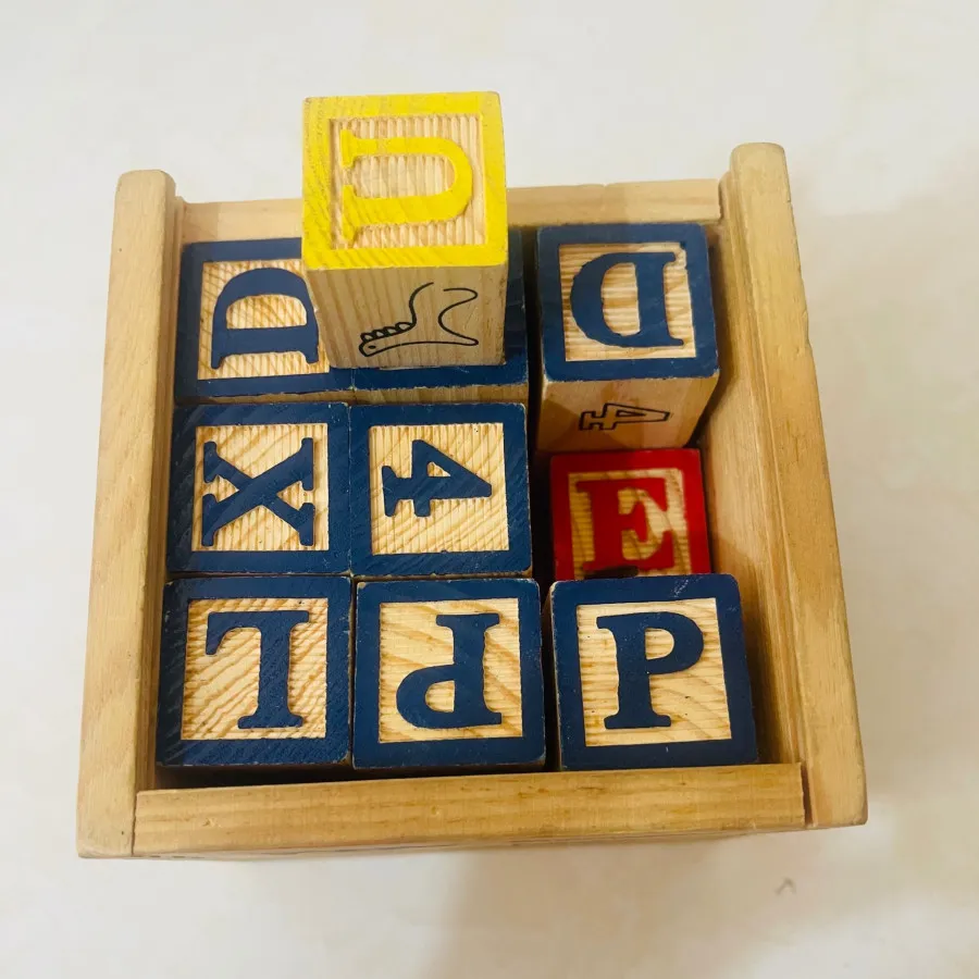 جعبه بازی چوبی