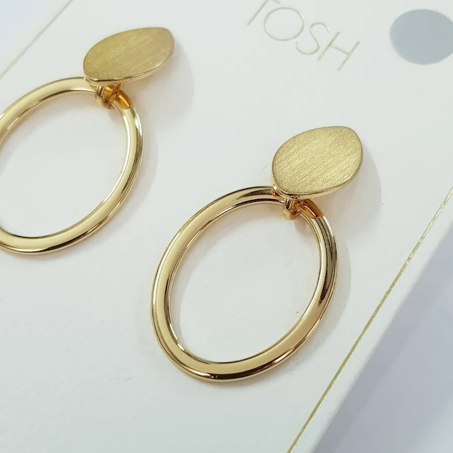 گوشواره روکش طلا Tosh