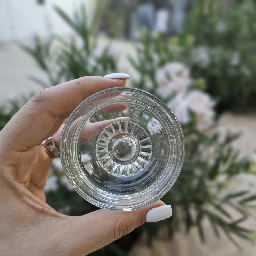 ست 6عددی فنجان شیشه ای