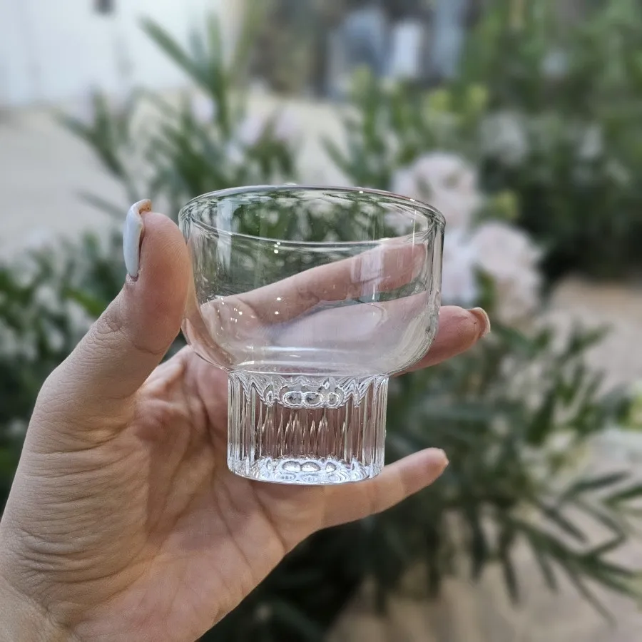 ست 6عددی فنجان شیشه ای