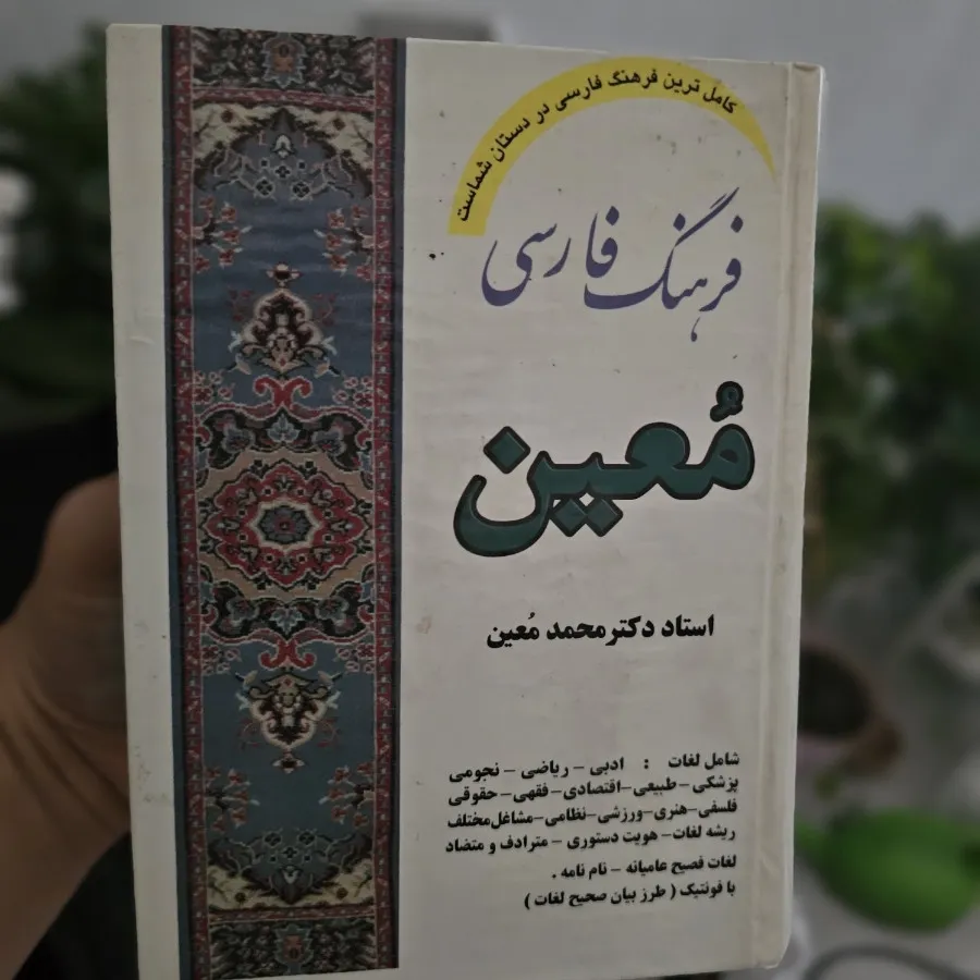 فرهنگ معین سالم و تمیییز