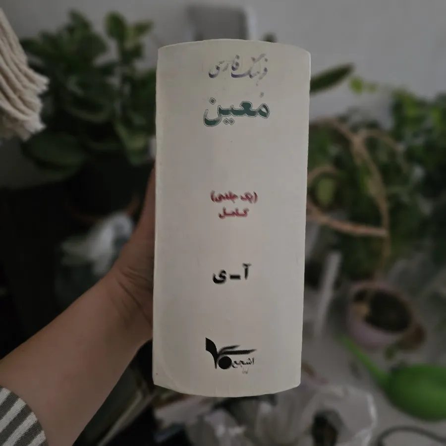 فرهنگ معین سالم و تمیییز