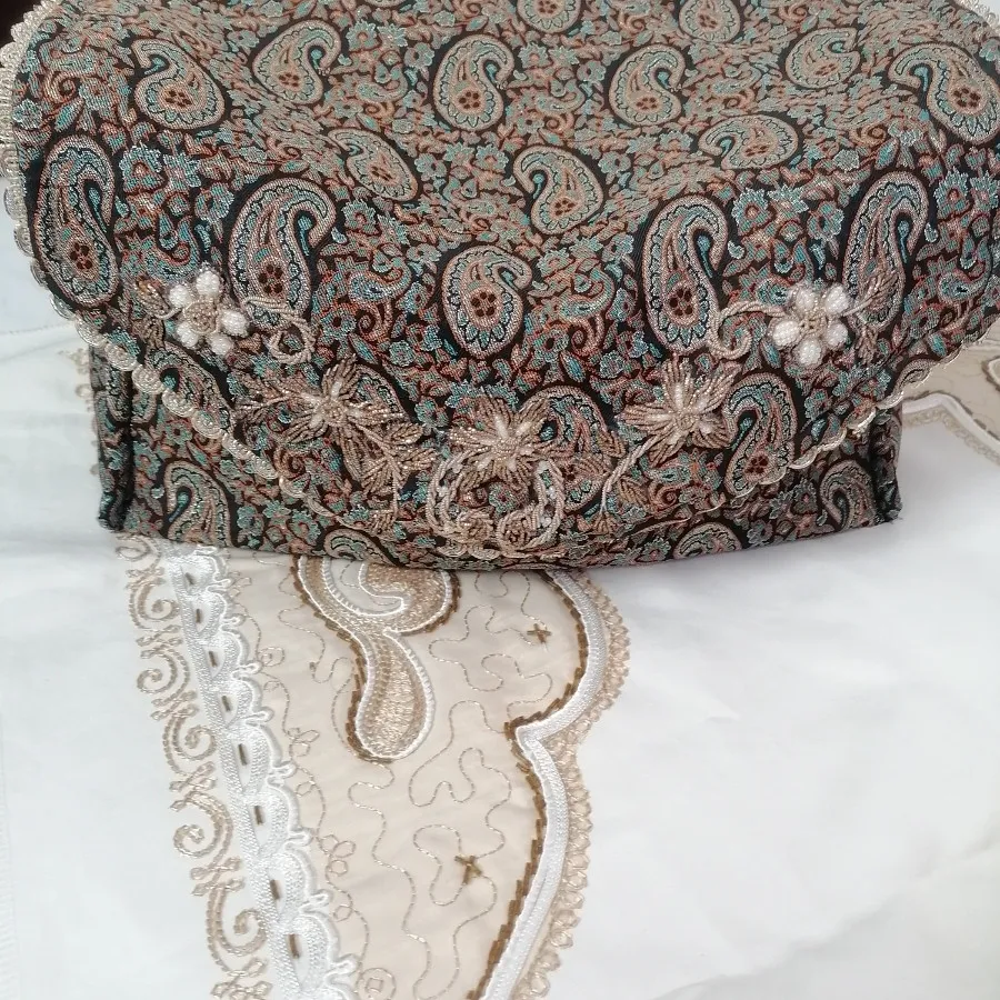 بقچه چادر سرمه دوزی