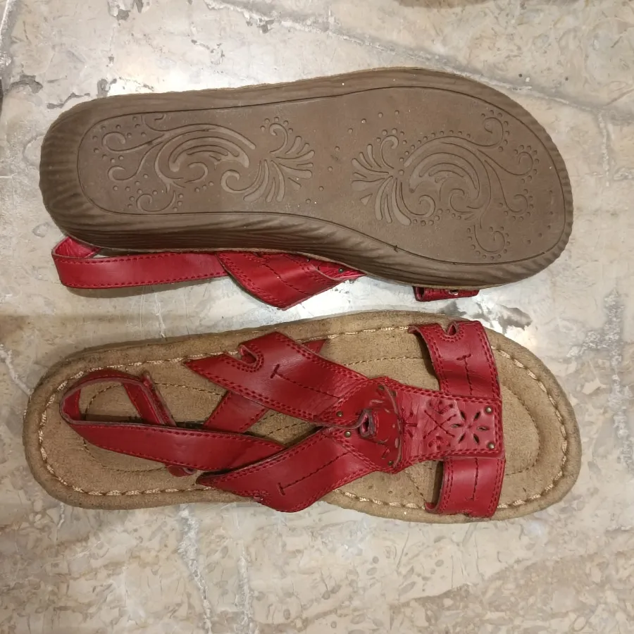 کفش صندل چرم خارجی