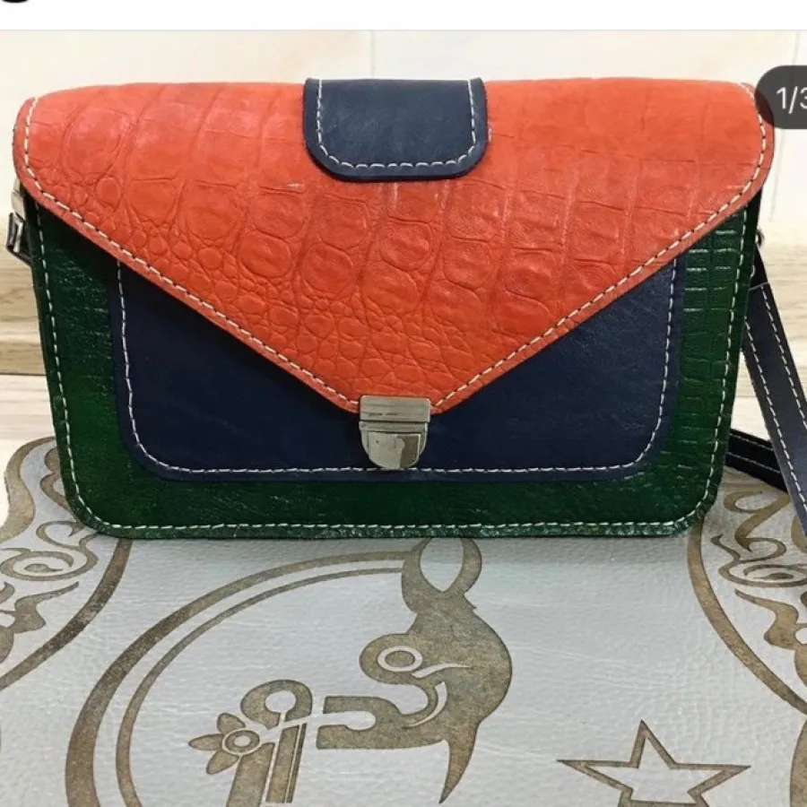 کیف چرم دست دوز