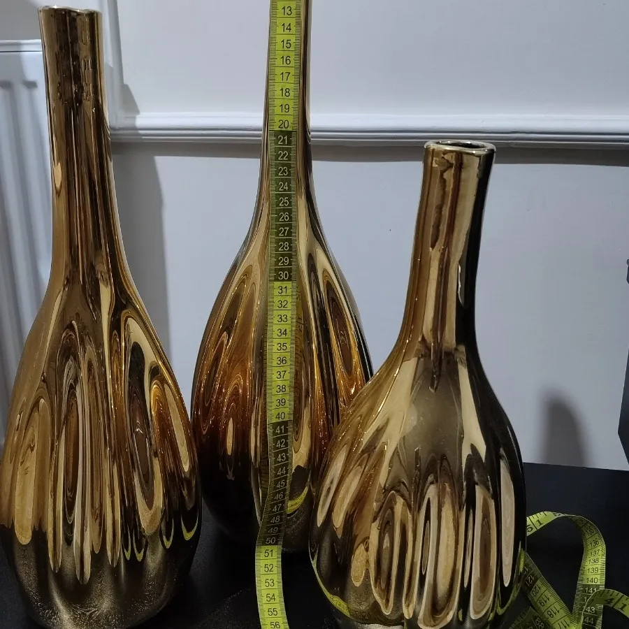 ست سه تیکه گلدان دکوری