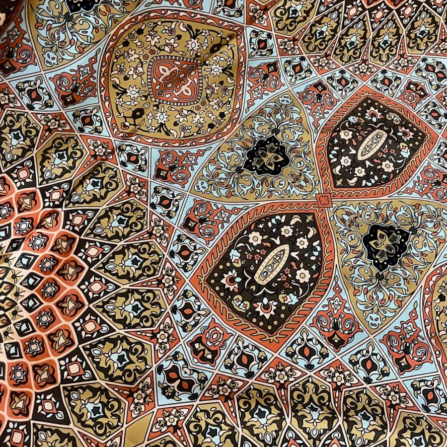 روسری ساتن ابریشم
