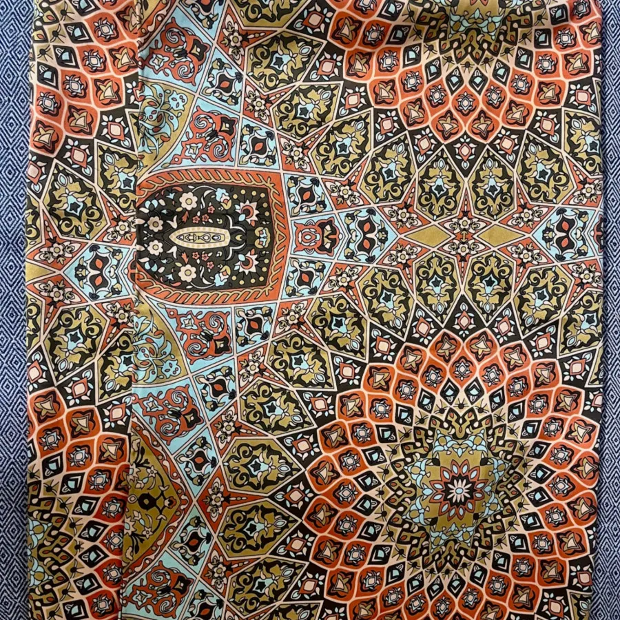 روسری ساتن ابریشم