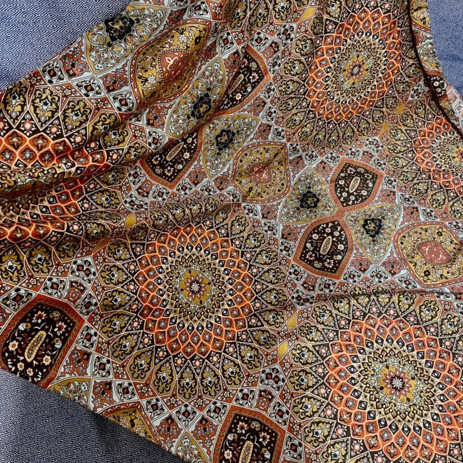 روسری ساتن ابریشم