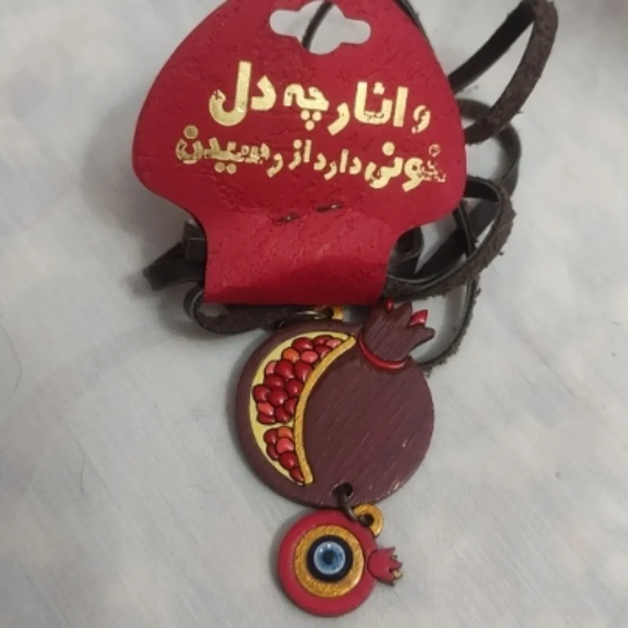 گردنبند هنری انار،کار دست