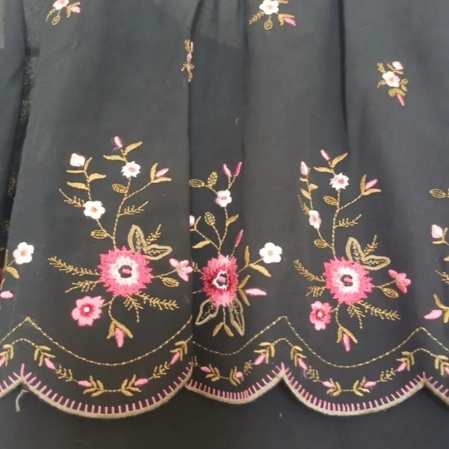 شومیز حریر گلدوزی