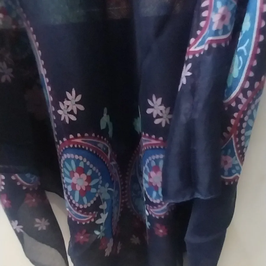 روسری حریر خنک نو