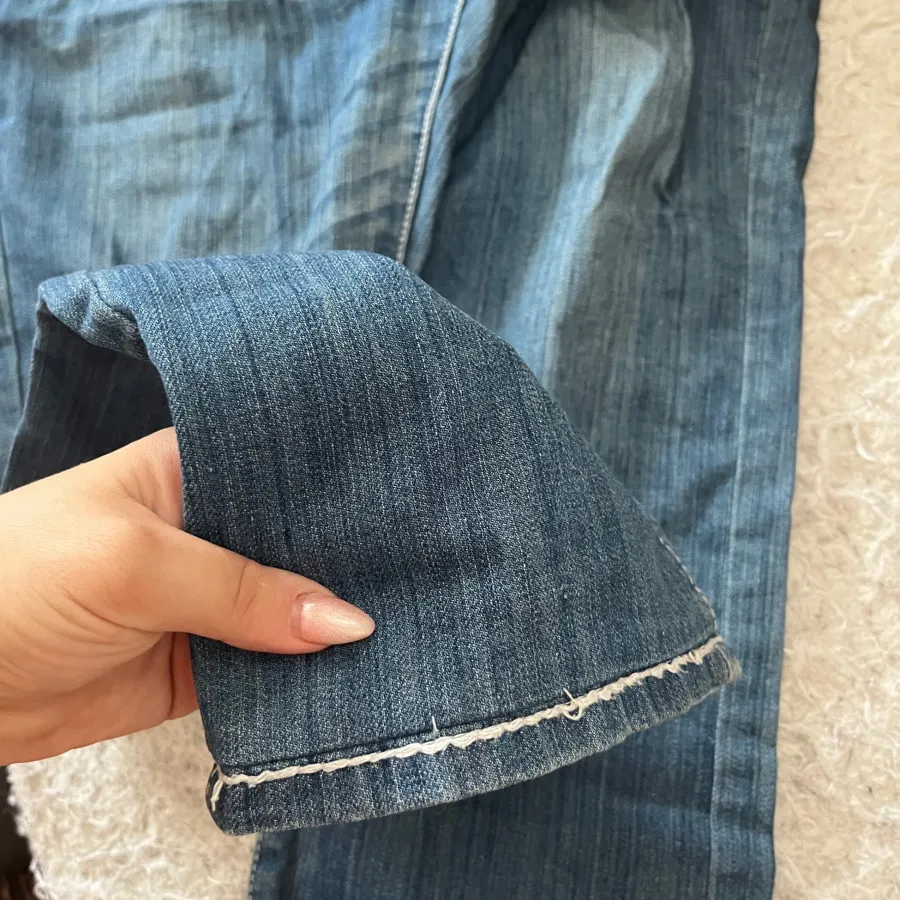 شلوار زاپدار جین