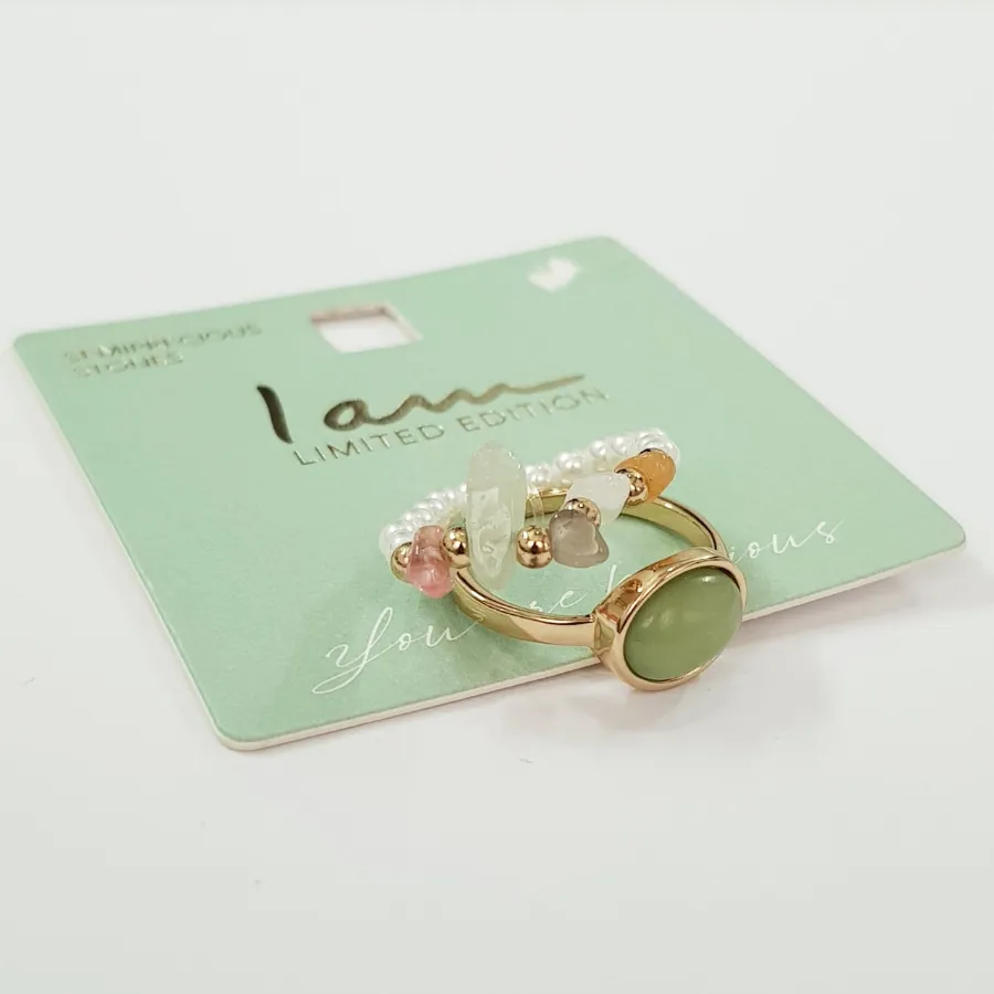پک گوشواره سنگ طبیعی