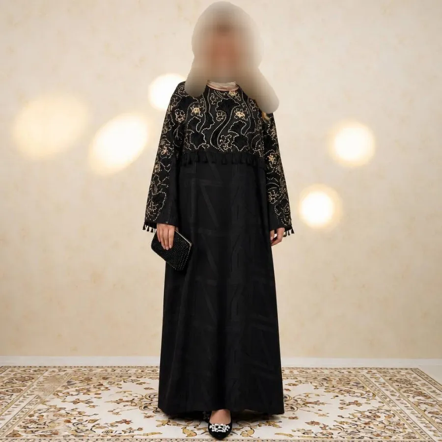 مانتو عبایی مجلسی