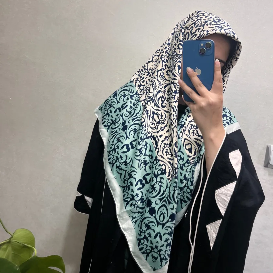 روسری ساتن ابریشم