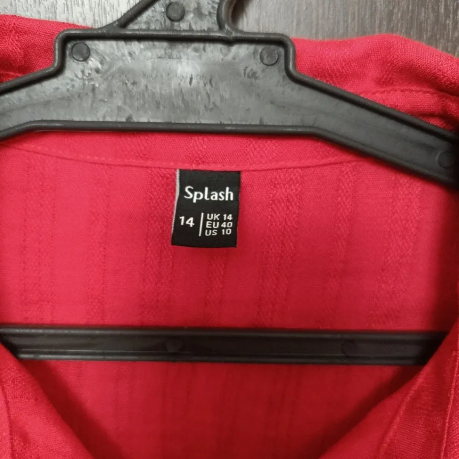پیراهن splash گوجه ای