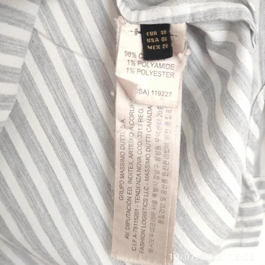 شومیز اورج Massimo dutti