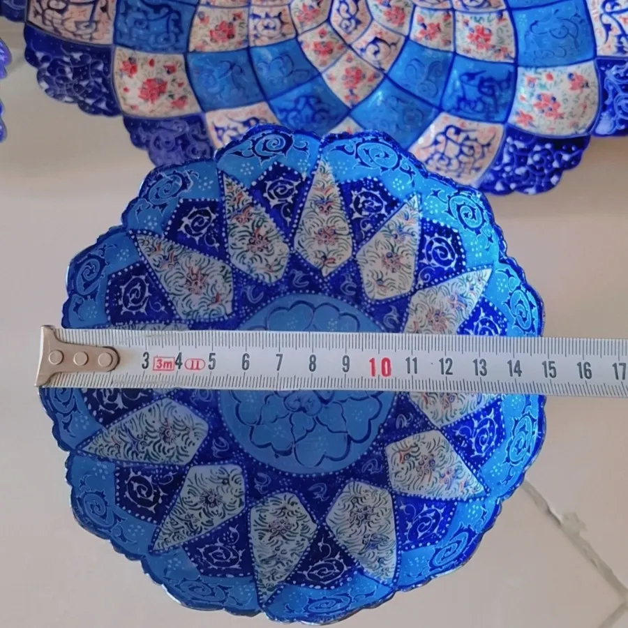 ست پنجتکه میناکاری اصفهان