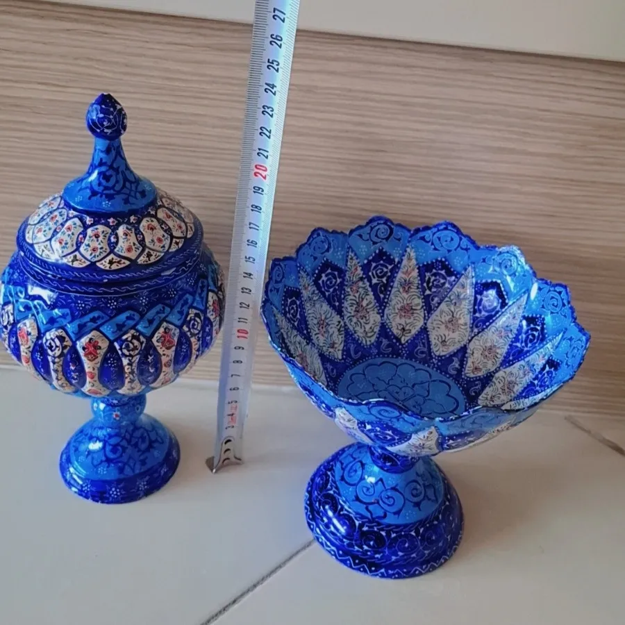 ست پنجتکه میناکاری اصفهان