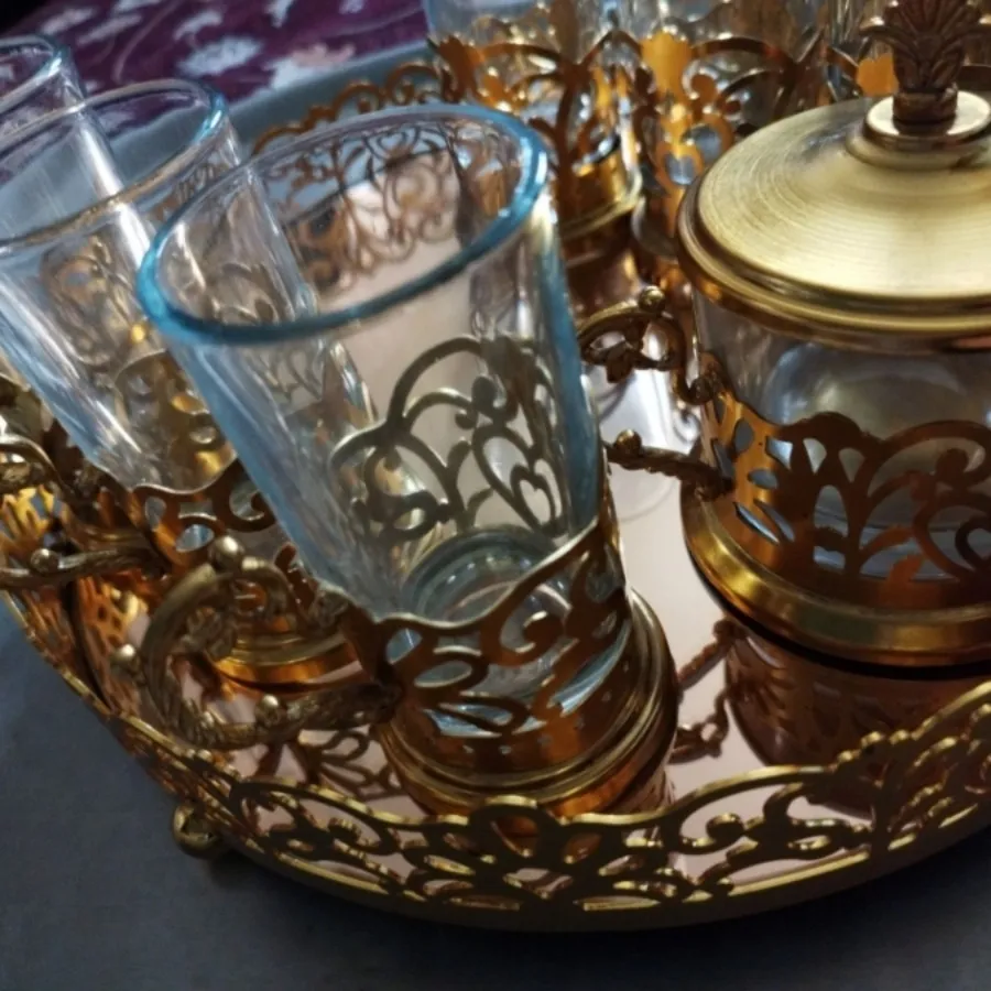 ست سینی ولیوان وقندان