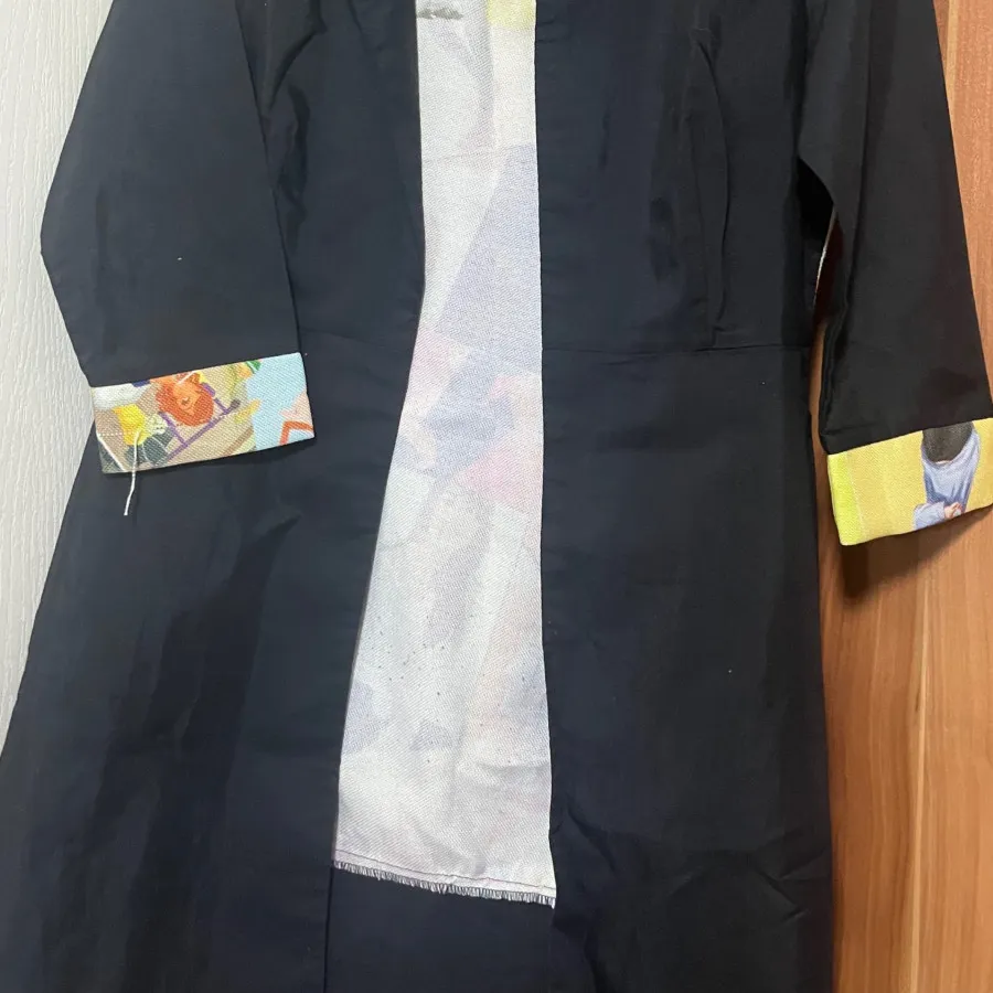 مانتو مشکی دخترونه
