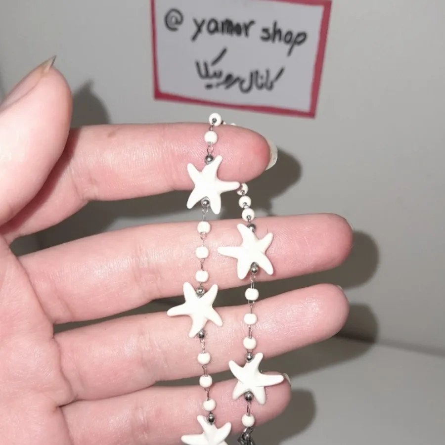 دستبند طرح ستاره صدفی