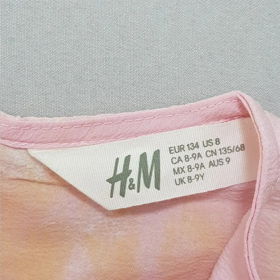 پیراهن دخترانه برند H&M