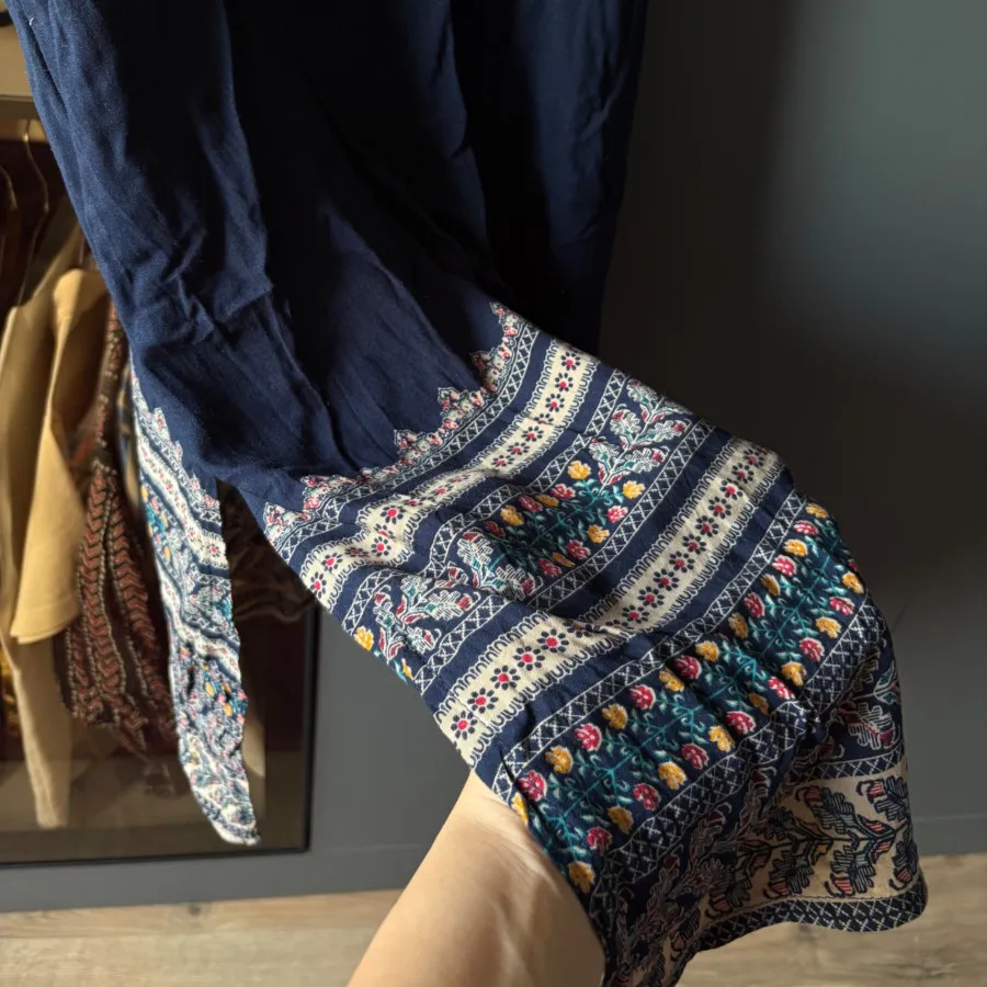 پیراهن نخی تابستانه