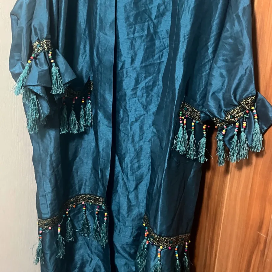 مانتو ساتن عبایی