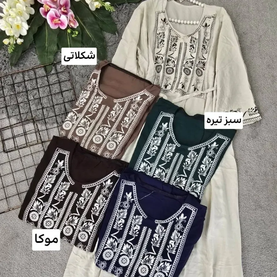 پیراهن نخی