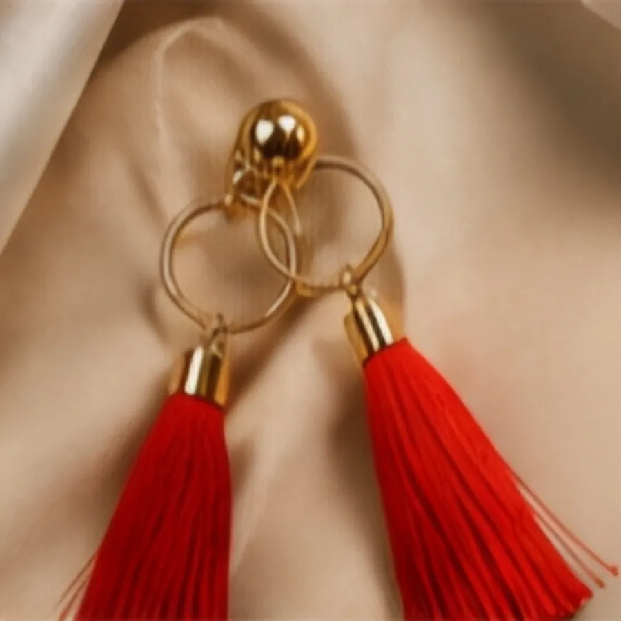 گوشواره نخی وارداتی