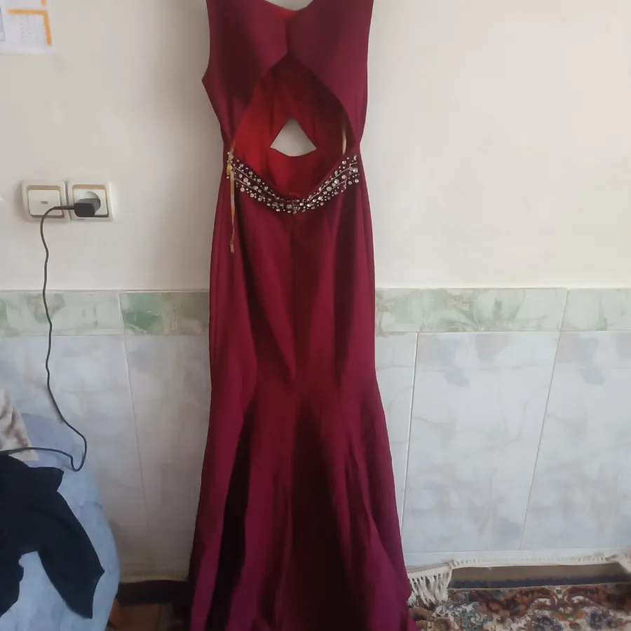 لباس مجلسی نگین دار